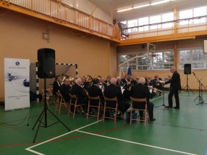 Występ Zakładowej Orkiestry Gedeon Richter Polska 1